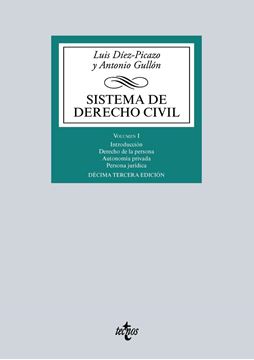 Sistema de Derecho Civil. Volumen I. Parte general del Derecho civil y personas jurídicas 2016