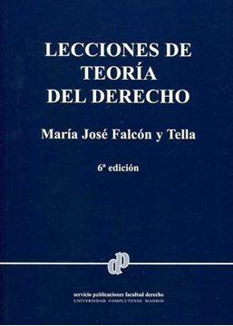 Lecciones de teoría del derecho 6ª ed, 2018