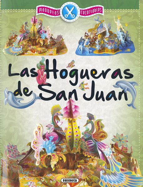 Las Hogueras de San Juan, maquetas recortables