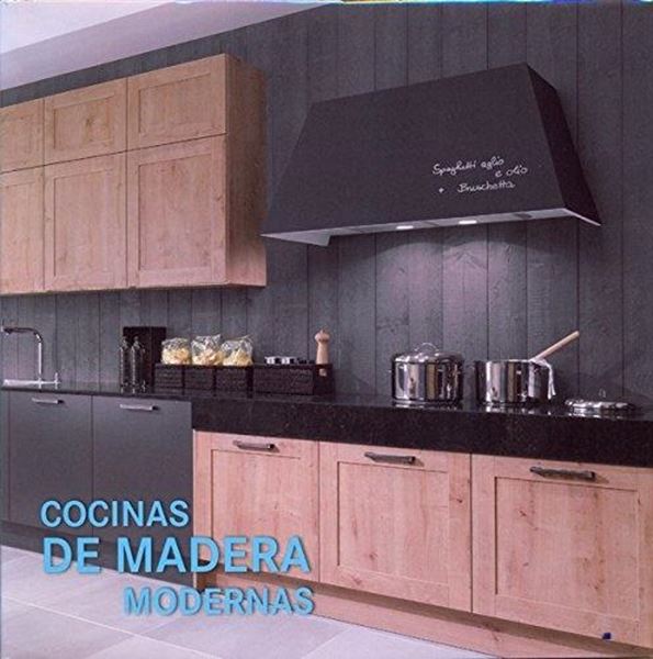 Cocinas de madera modernas