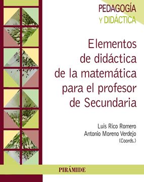 Elementos de Didáctica de la Matemática para el Profesor de Secundaria