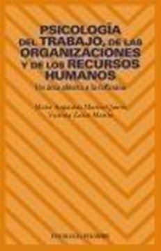 Psicología del Trabajo, de las Organizaciones y de los Recursos Humanos