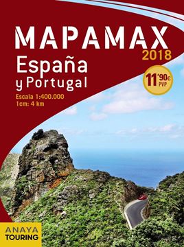 Mapamax España y Portugal Escala 1: 400.000 - 2018