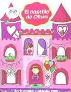 Castillo de Olivia con 350 pegatinas "Libro de pegatinas y actividades Titiris"