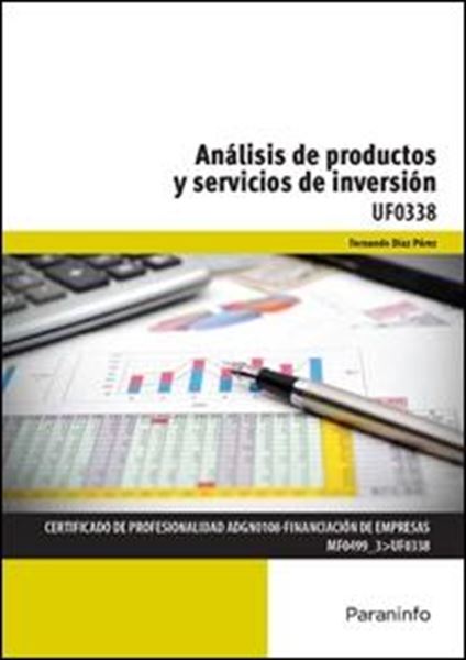 Análisis de productos y servicios de inversión UF0338