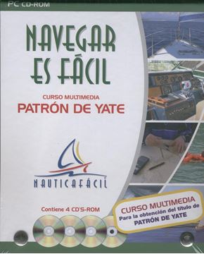 Curso Multimedia Patrón de Yate. Navegación Costera Nivel Superior Cd-Rom "Navegar Es Facil"