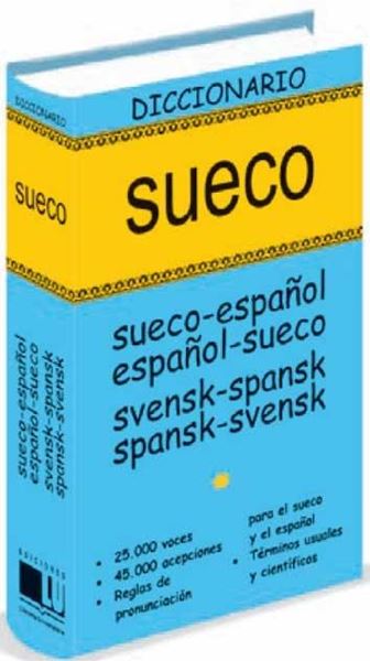 Diccionario Sueco "Sueco-Español / Español-Sueco = Svensk-Spansk / Spanks-Svensk"