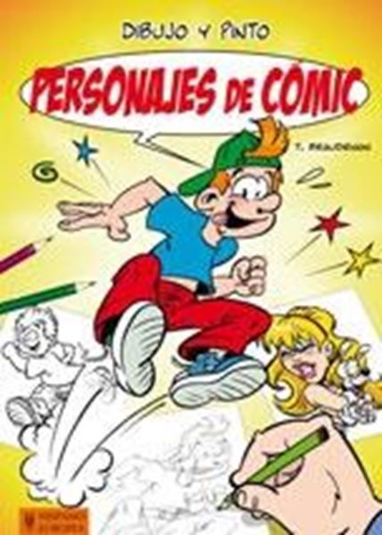 Dibujo y pinto personajes de cómic