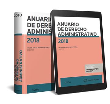 Anuario de Derecho Administrativo 2018 (Papel + e-book)