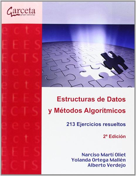 Estructuras de datos y métodos algoritmicos "213 ejercicios resueltos"