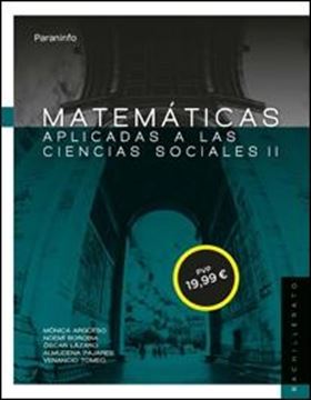 Matemáticas II para Ciencias Sociales. 2º Bachillerato (LOMCE)