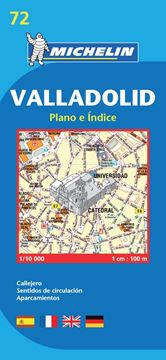 Valladolid Plano e Índice Num. 72