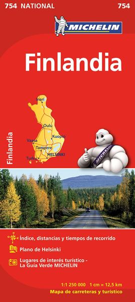 Mapa 754 Finlandia ( National)