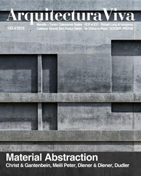 Arquitectura Viva Num. 183,4/2016 "Material Abstraction"