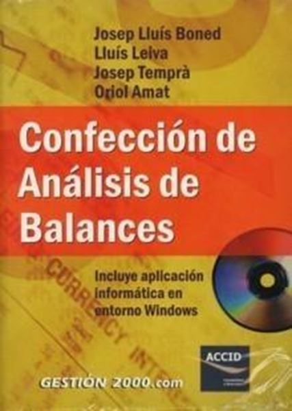 Confección de Analisis de Balances + Cd-Rom