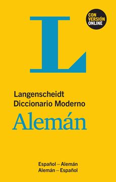 Diccionario moderno aleman/español "con versión online"