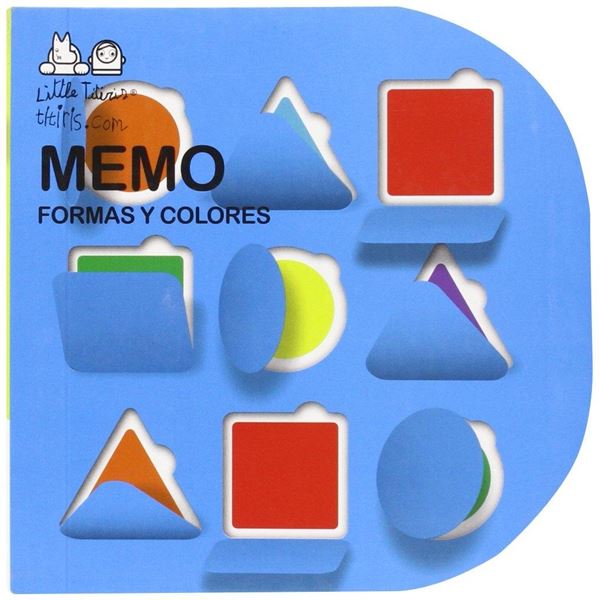 Memo: formas y colores "Libro-juego de solapas de memori"