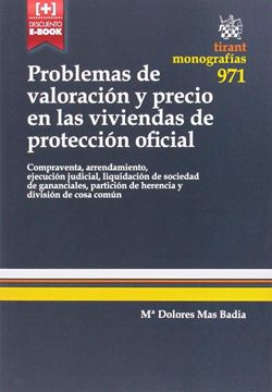 Problemas de Valoración y Precio en las Viviendas de Protección Oficial