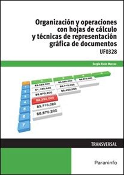 Organización y operaciones con hojas de cálculo y técnicas de representación gráfica de documentos "UF0328"