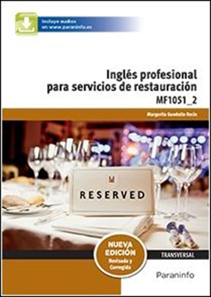 Inglés para servicios de restauración