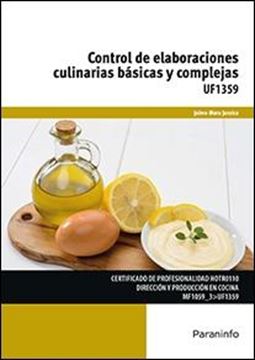 UF1359: Control de elaboraciones culinarias básicas y complejas
