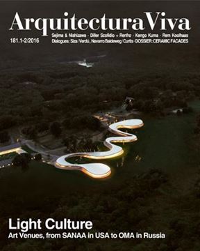 Arquitectura Viva Num.181.1-2/2016 "Light Culture"