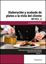 Elaboración y acabado de platos a la vista del cliente
