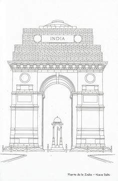 India para colorear