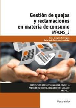 Gestión de quejas y reclamaciones en materia de consumo