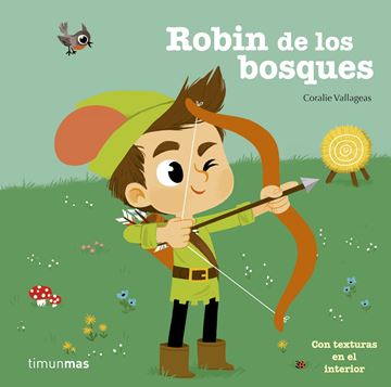 Robin de los bosques "Con texturas en el interior"