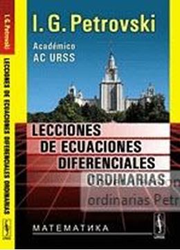 Lecciones de Ecuaciones Diferenciales Ordinarias