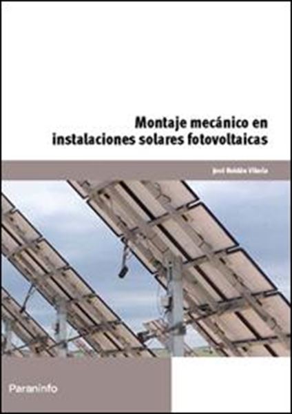 Montaje Mecánico en Instalaciones Solares Fotovoltaicas