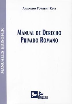Manual de Derecho Privado Romano