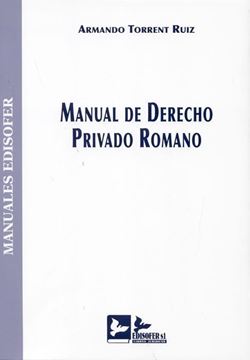 Manual de Derecho Privado Romano
