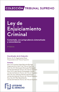 Imagen de Ley de Enjuiciamiento Criminal 5ª ed. 2018 "Comentada, con jurisprudencia sistematizada y concordancias"