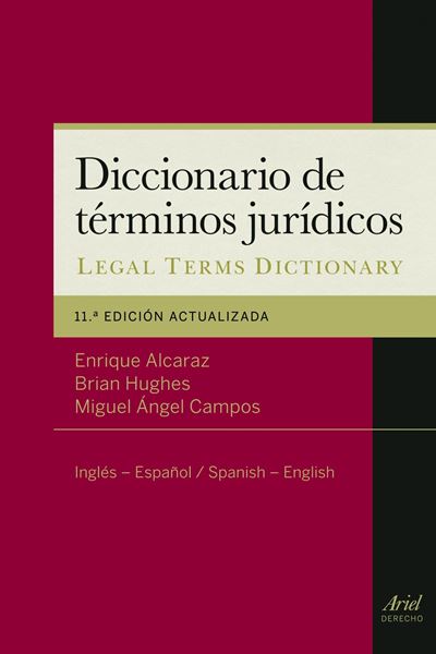Diccionario de Términos Jurídicos "Inglés-Español/ Spanish-English"