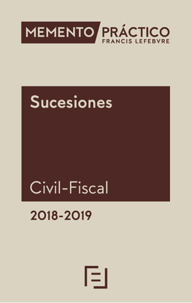 Imagen de Memento Sucesiones (Civil-Fiscal) 2018-2019