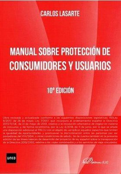 Manual sobre proteccion de consumidores y usuarios 10ª ed, 2018