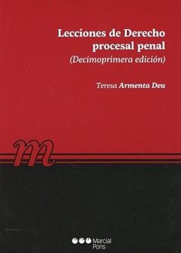 Imagen de Lecciones de Derecho Procesal Penal 11ª ed, 2018