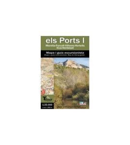 Imagen de Els Ports I: mapa i guia excursionista "Morella-Forcall-Villores-Hortells-Xiva-Herbeset"