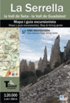 Imagen de La Serrella: mapa i guia excursionista "La Vall de Seta-La Vall de Guadalest"