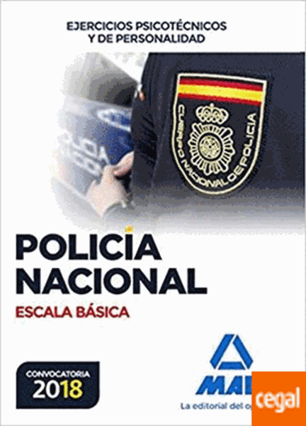 Imagen de Test Volumen 1 Policía Nacional Escala Básica 2018 "Ciencias Jurídicas"