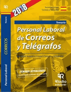 Imagen de Temario Personal laboral de Correos y Telégrafos 2018