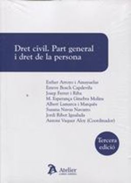 Dret civil. Part general i dret de la persona 3ª ed, 2018