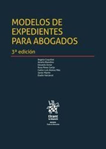 Imagen de Modelos de expedientes para abogados 3ª ed, 2018