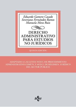 Derecho Administrativo para estudios no jurídicos 5ª ed, 2018