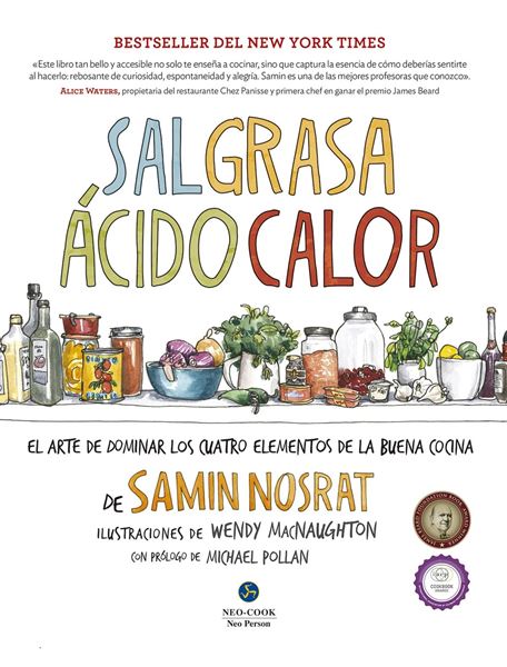 Sal, grasa, ácido, calor, 2018 "El arte de dominar los cuatro elementos de la buena cocina"