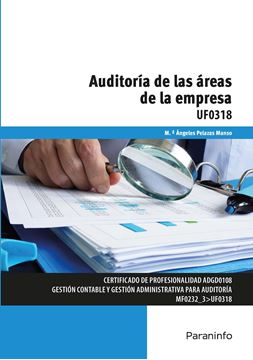 Auditoría de las áreas de la empresa UF0318, 2018