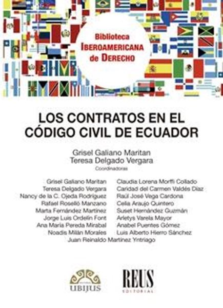 Los contratos en el Código civil de Ecuador, 2018