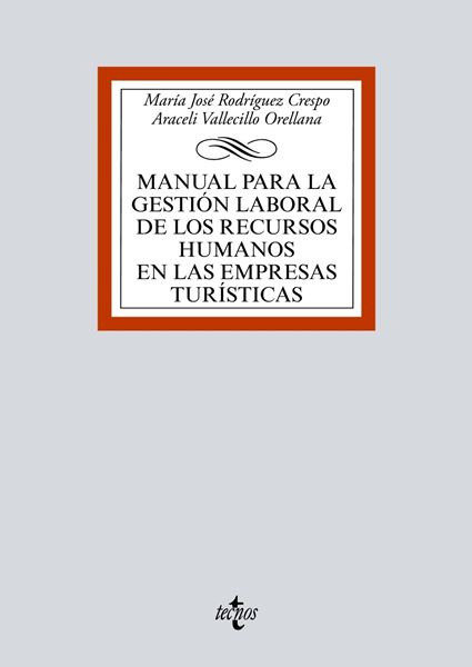 Manual para la gestión laboral de los recursos humanos en las empresas turística, 2018